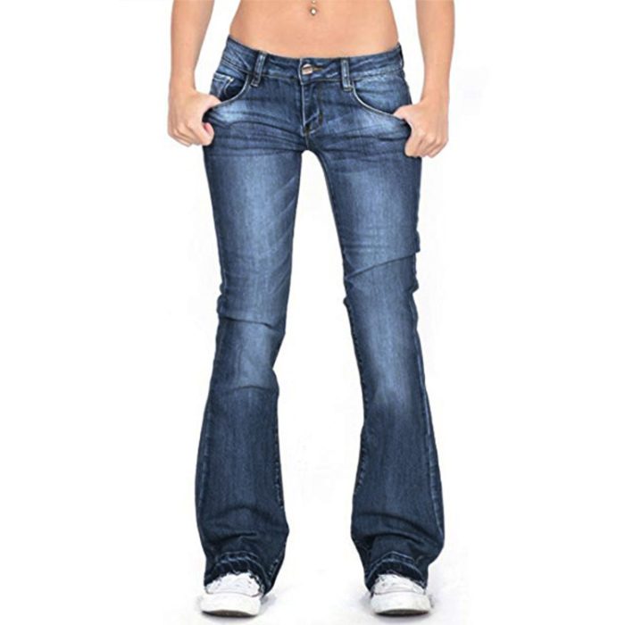 casual denim flare jeans8