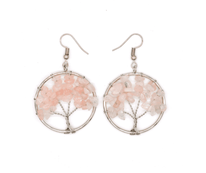 crystal stone wishing tree earrings2 1