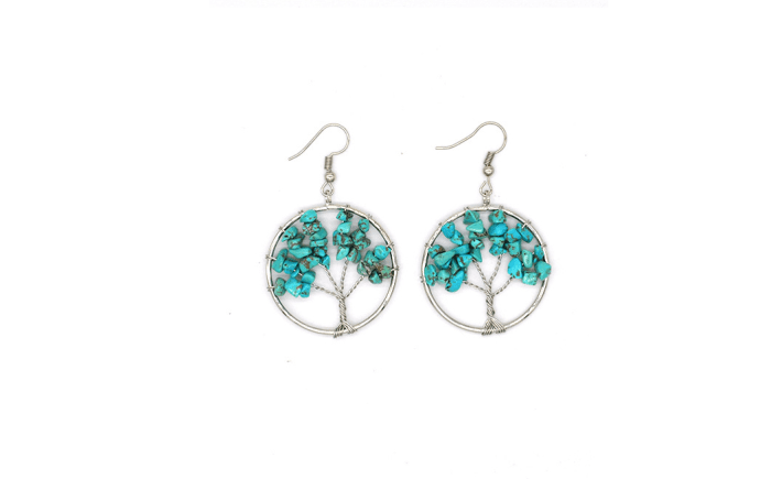 crystal stone wishing tree earrings88 1