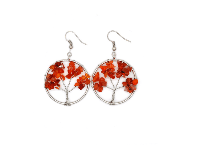 crystal stone wishing tree earrings9 1