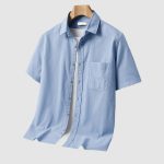 mens casual short sleeved shirt9 9