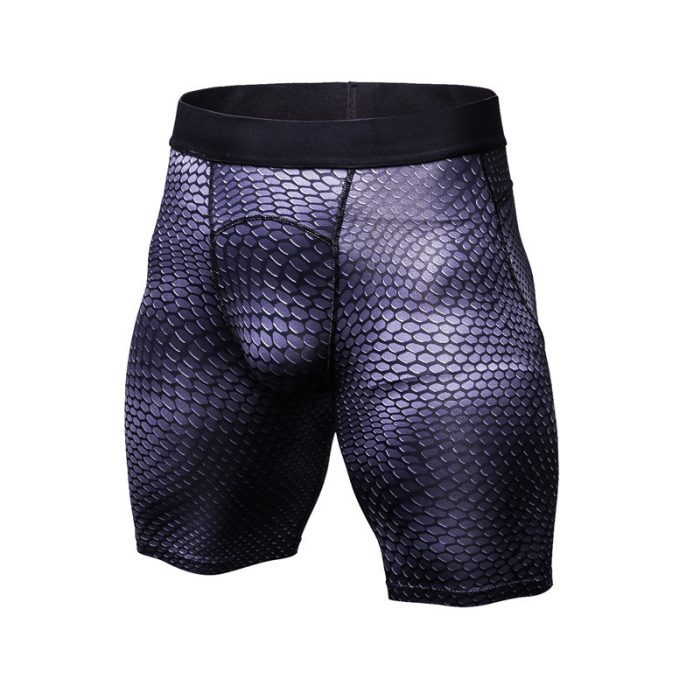mens compression muscle gym shorts9ab 5