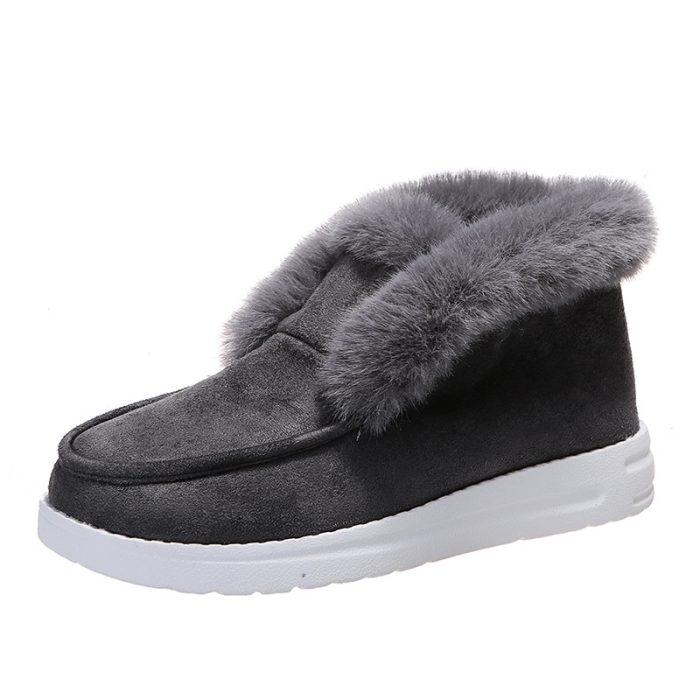 warm winter plush fur ankle boots51