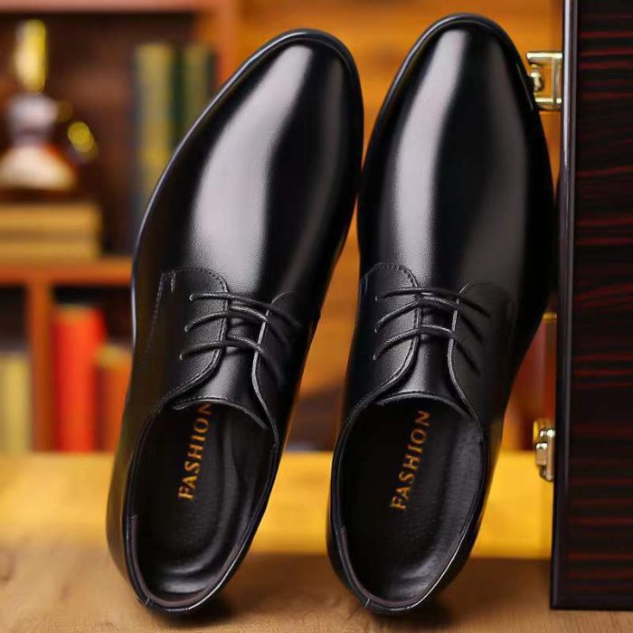 464casual business formal wear leather shoes