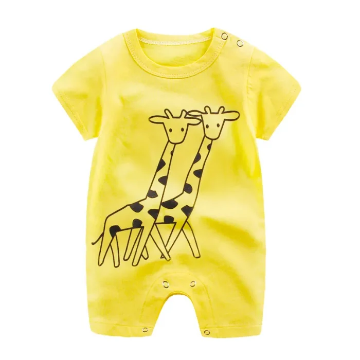 Summer cotton onesie for infants