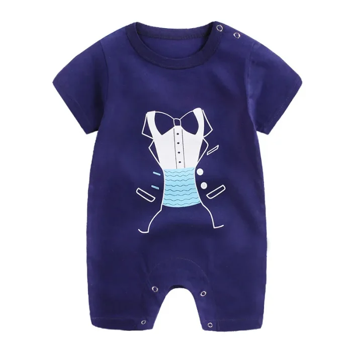 Cotton baby sunsuit onesie