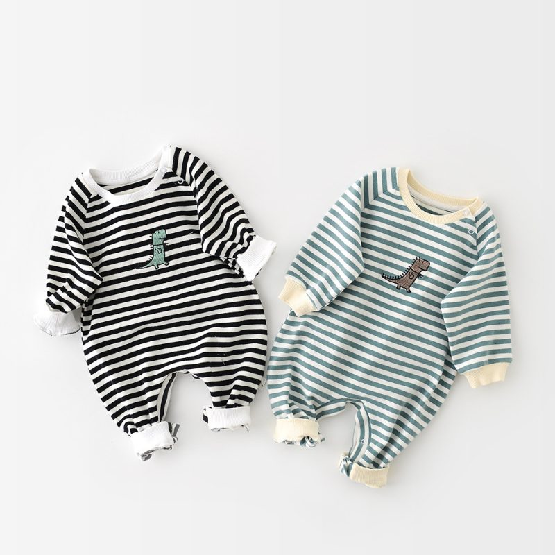 baby striped jumpsuit