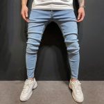 bfashion trend blue denim jeans