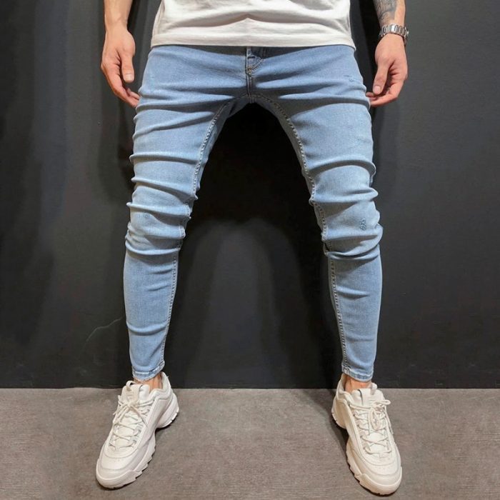 bfashion trend blue denim jeans