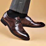 business leather shoes