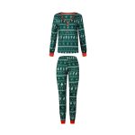 christmas themed dress coordinated prints in vibrant colors005