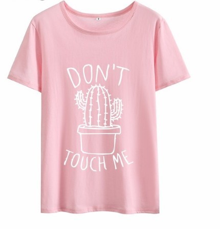 dont touch me cactus tee41
