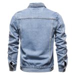 mens denim cotton casual slim jacket57