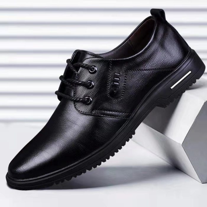 mens fashion casual leather soft sole shoesa64 8