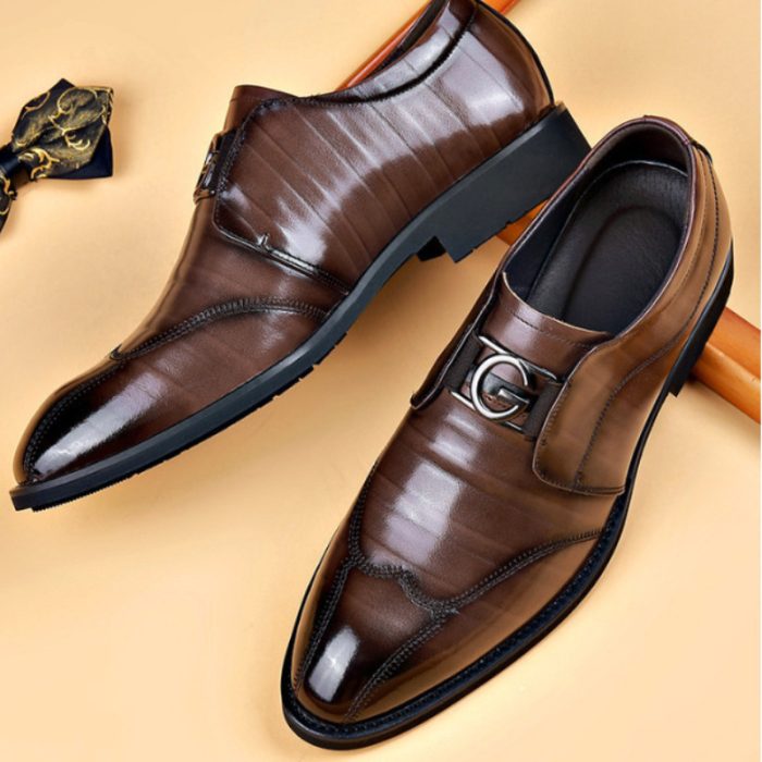 mens fashionable and versatile casual business leather shoes11 1