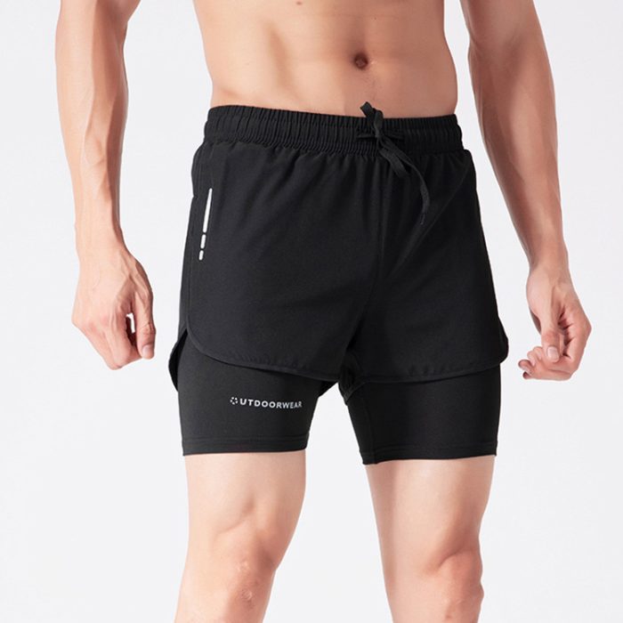 mens sports shorts double layer30 4