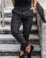Plaid Print Pant