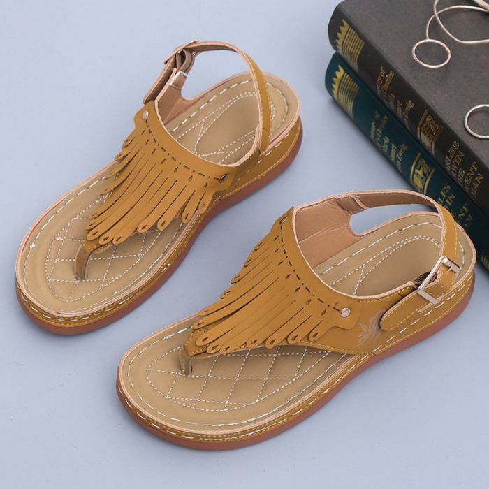 stylish roman thong wedge sandals8