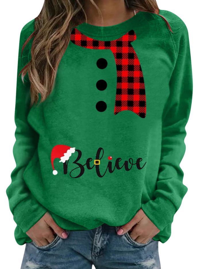 Christmas Graphic Long Sleeve Apparel