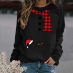 Christmas-Inspired Patterned Long Sleeve Clothing