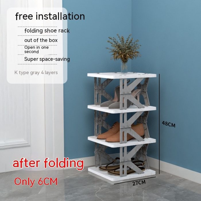 Multi-Tier Shoe Storage Unit
