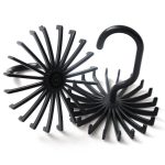 Space-Saving Portable Tie Rack for Men’s Accessories