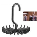 Multi-Functional Tie and Belt Organizer for Closets