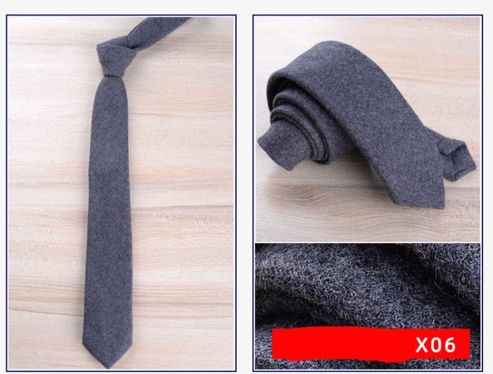 Slim Fit Wool Ties