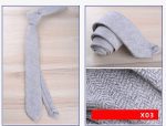 Wide Collar Wool Neckties