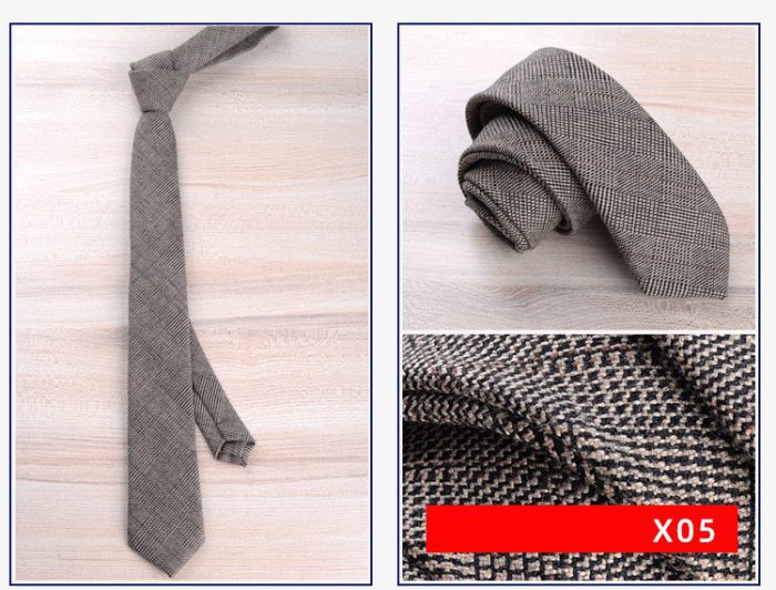 Versatile Men's Wool Ties