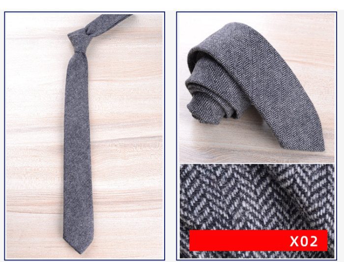 Luxury Wool Neckwear for Men