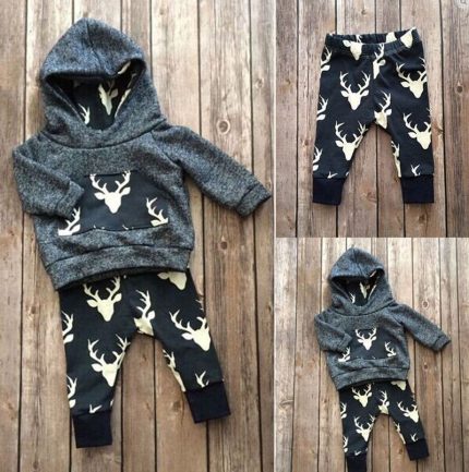 Casual Black Sweatshirt for Children
