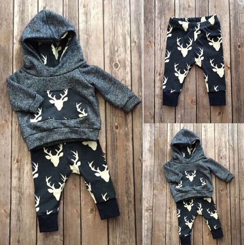 Casual Black Sweatshirt for Children