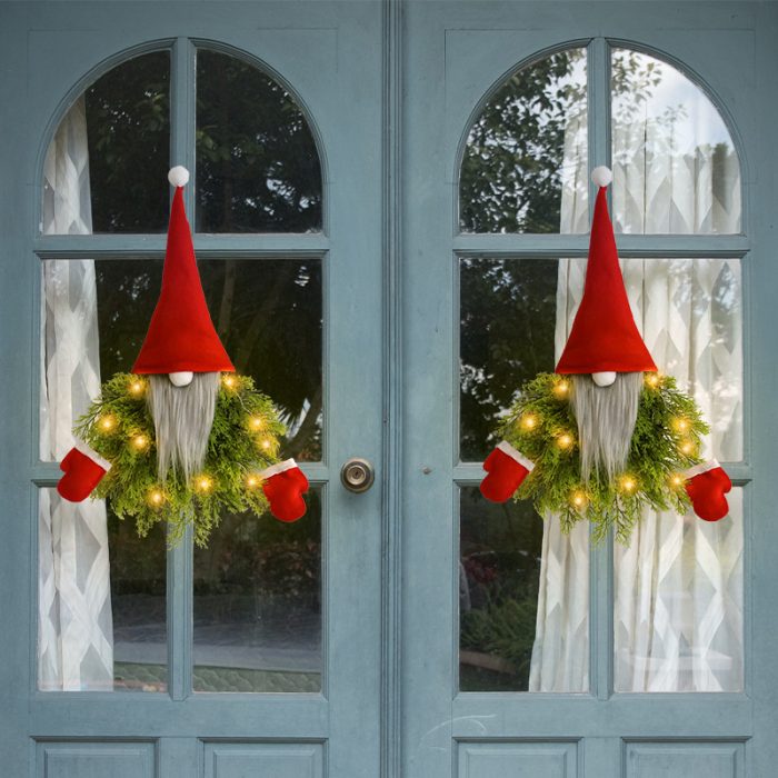 Creative Holiday Garland for Door