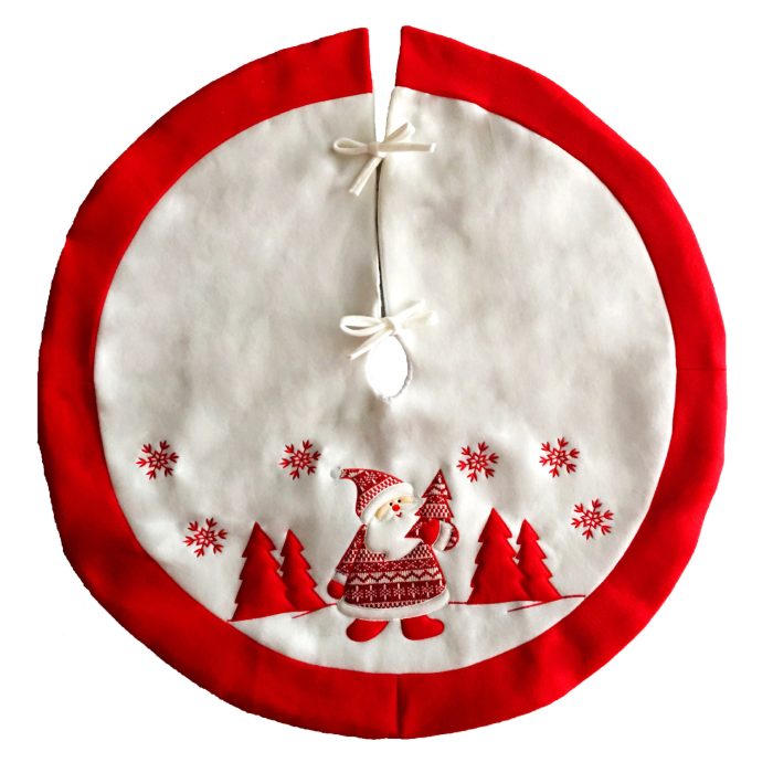 Luxurious Holiday Tree Skirt