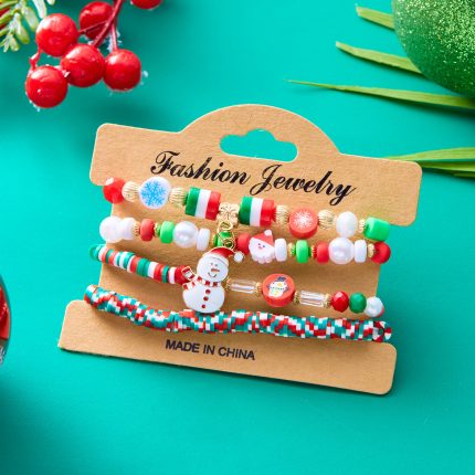 Christmas Snowman Bracelet