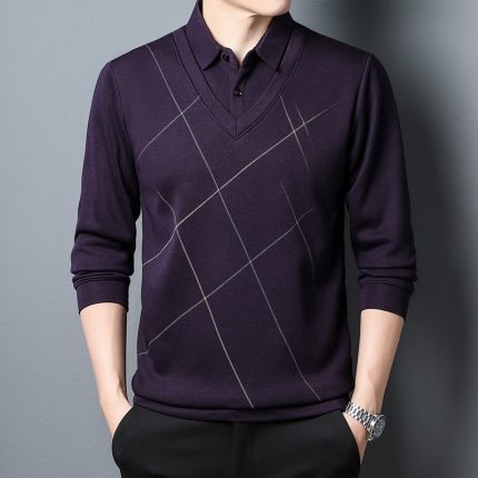 Men's Dual Layer Long Sleeve Shirt