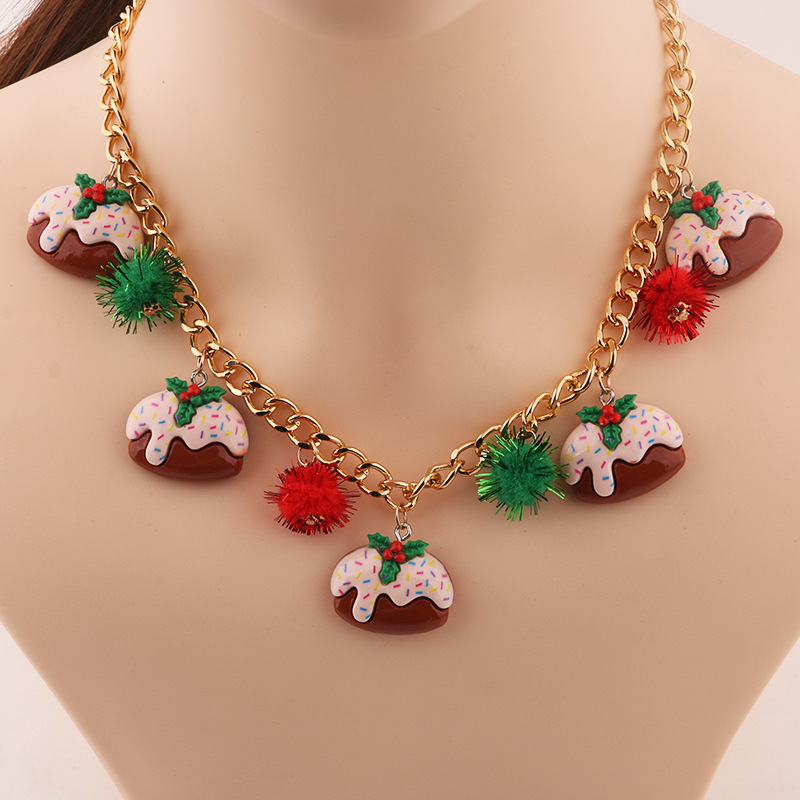 Santa Claus Pendant Necklace