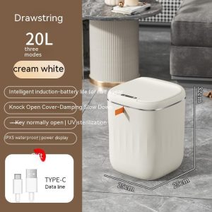 Elegant Trash Can for Living Room