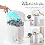 Multifunctional Trash Bin with Lid