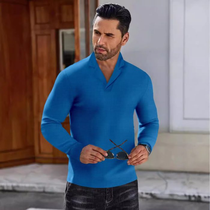 Versatile Solid Color Shirt