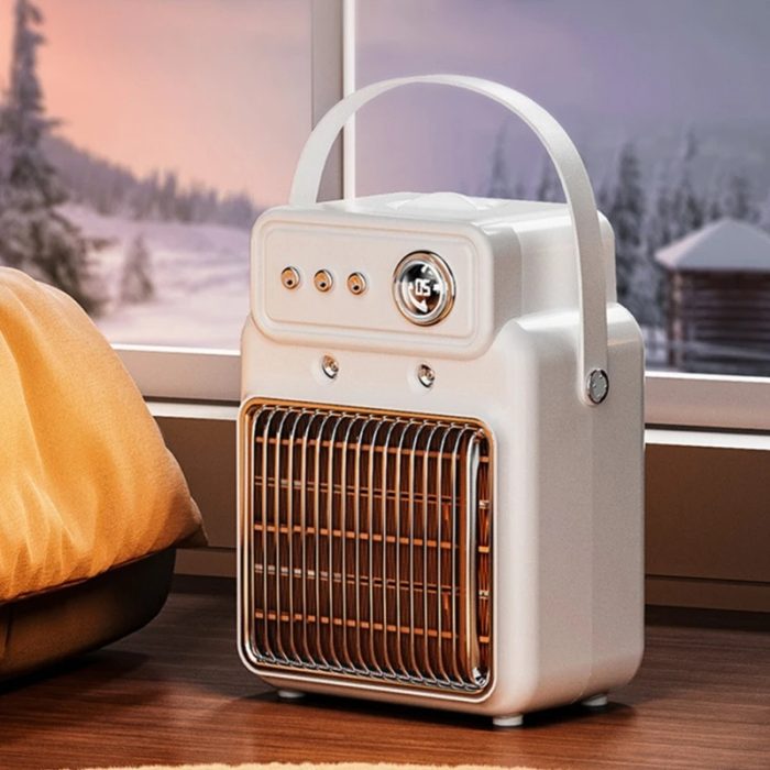 Portable 1200W Table Heater for Indoor Use