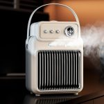 Compact Heater with Humidifier for Living Room
