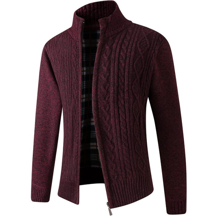 Men's Thick Sweater Jacket