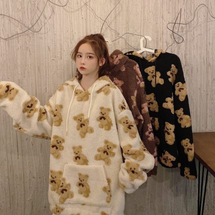 Women's Faux Fur Hooded Jacket