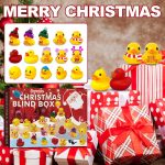 Christmas 24 Days Calendar Set with Duck Toys