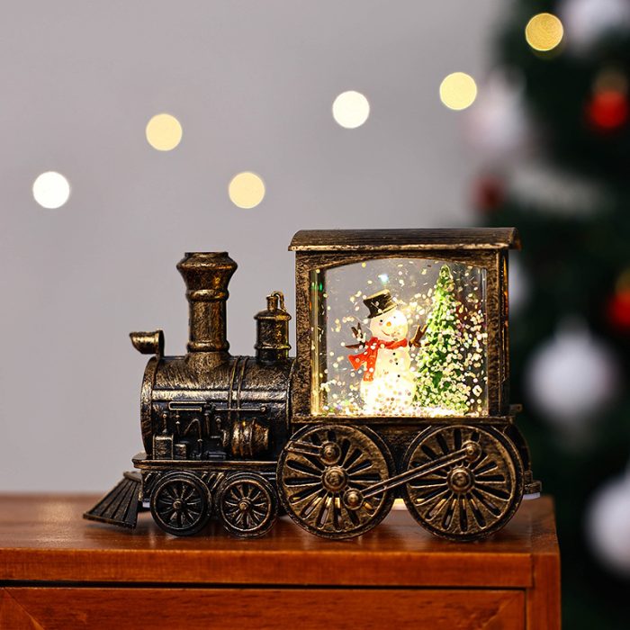 Decorative Christmas Train Lamp