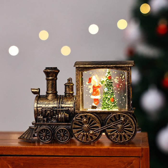Winter Train Night Light