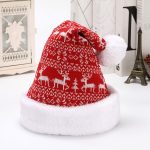 Festive Wool Snowflake Hat