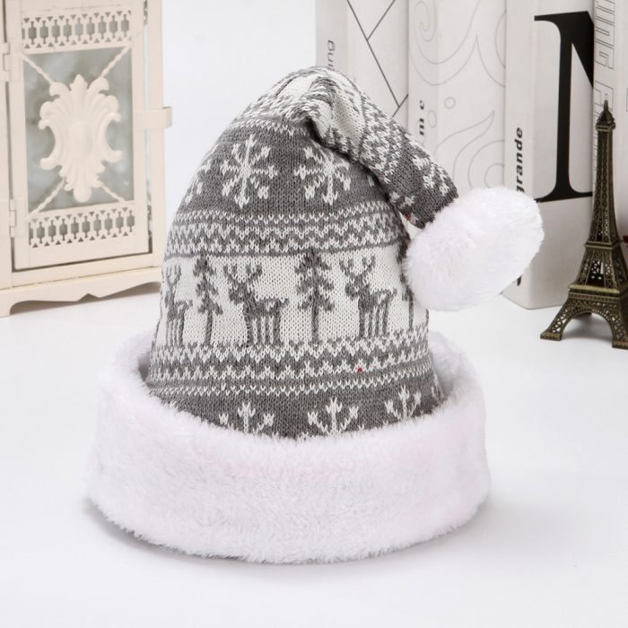 Cozy Holiday Snowflake Beanie